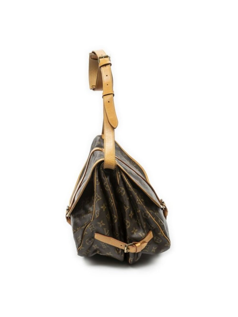 Louis Vuitton Saumur Brown Monogram Canvas - Picture 4 of 10